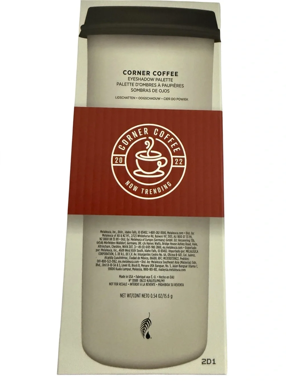 Sei Bella Eyeshadow Pallet Corner Coffee